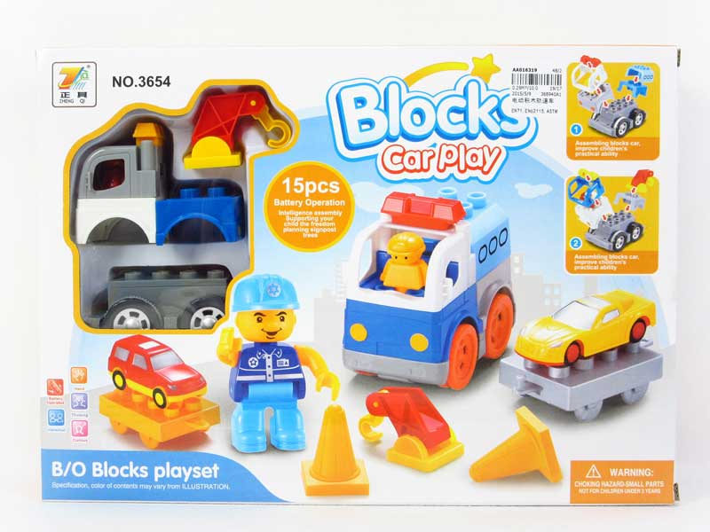 B/O Blocks Car toys