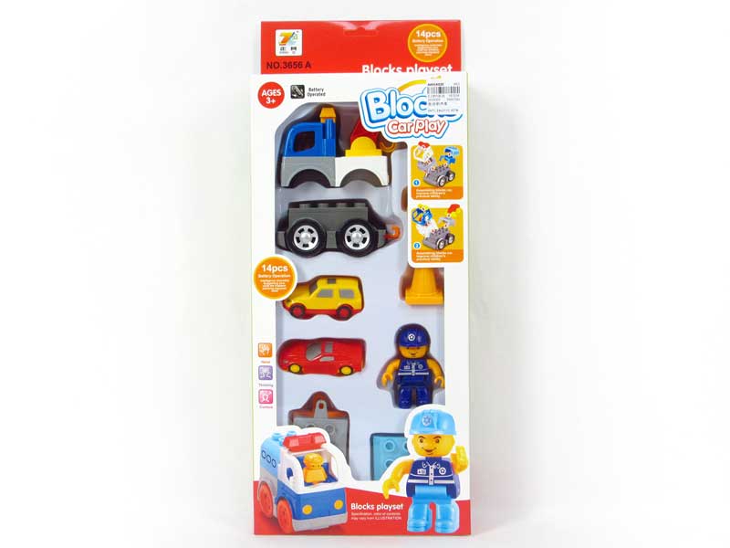 B/O Block Car toys