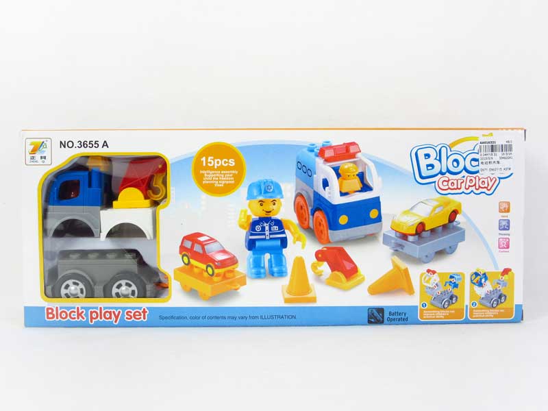 B/O Block Car toys