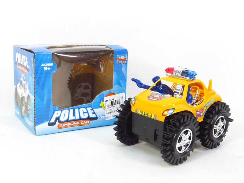 B/O Tumbling Police Car(2C) toys