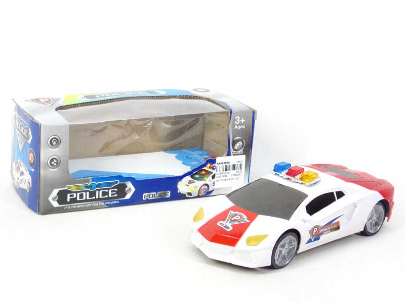 B/O universal police Car W/L(2C) toys