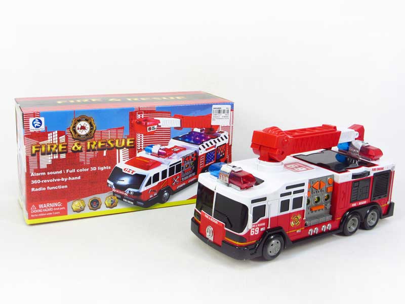 B/O universal Fire Engine W/L_M & Radiogram toys
