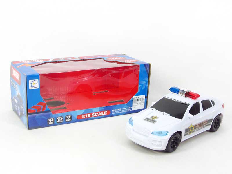 B/O universal Police Car W(2C)/L_M toys