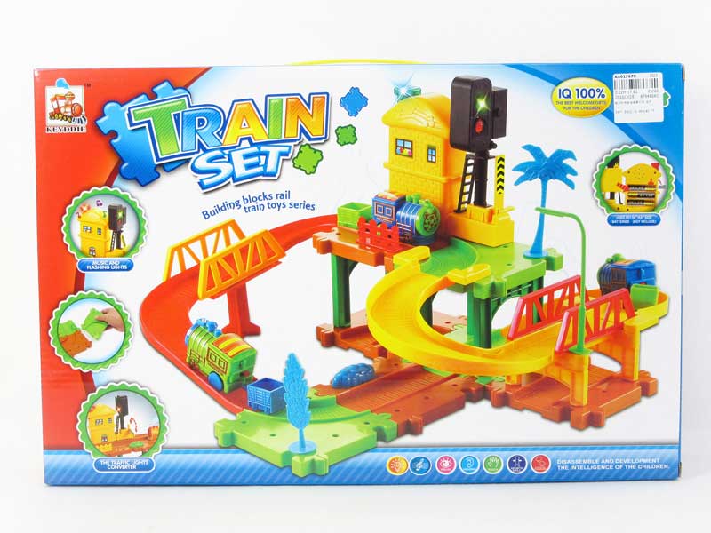 B/O Blocks Orbit Train W/L_M toys
