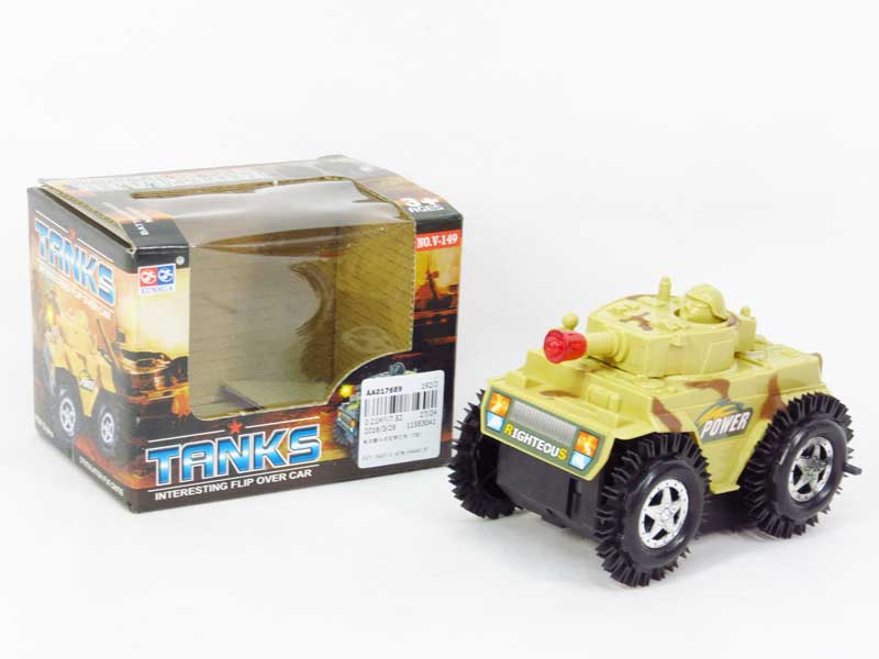 B/O Tumbling Tank W/L(2C) toys