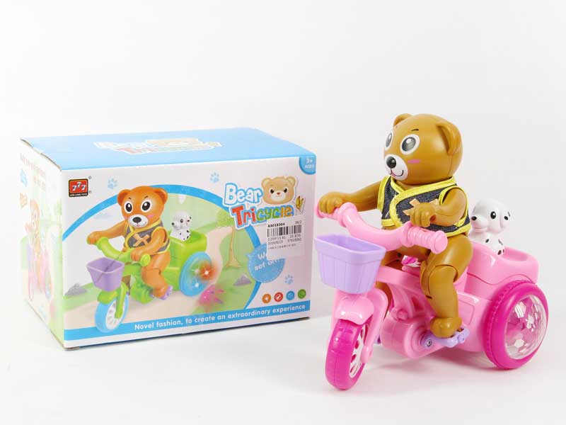 B/O Tricycle W/L_M toys