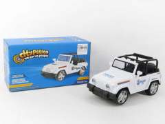 B/O universal Police Car W/L toys