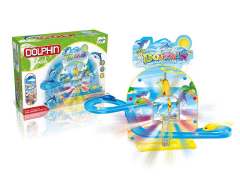 B/O Rail Slide Dolphin toys