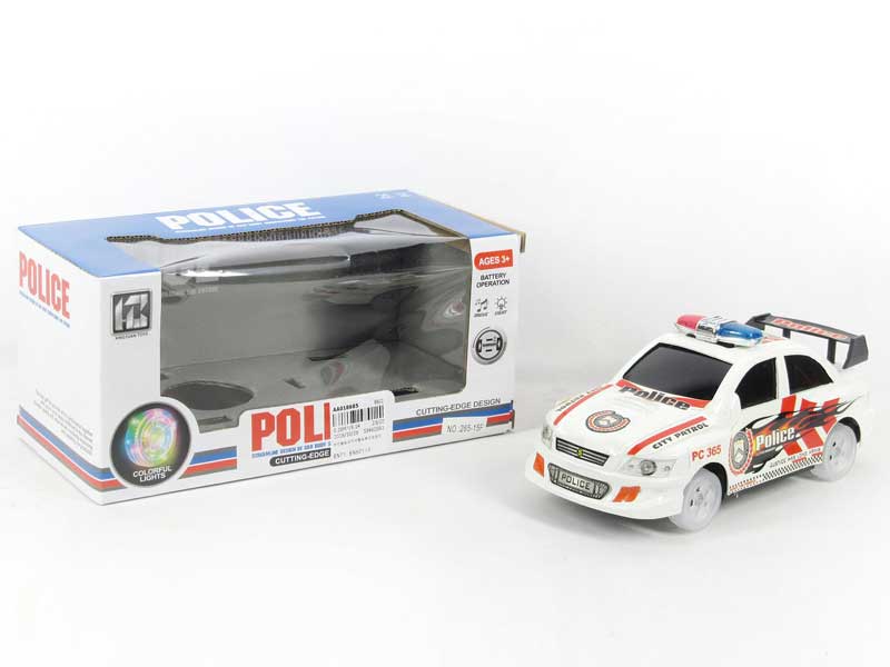 B/O universal Police Car W/L_M toys