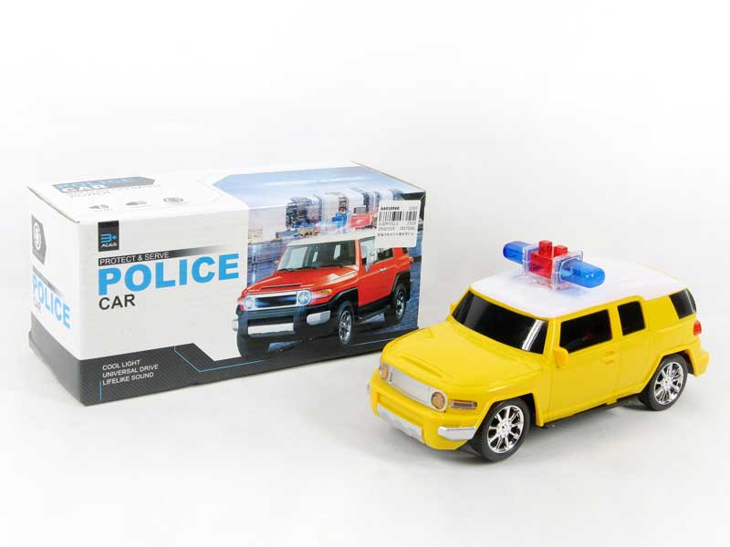 B/O universal Police Car  W/L toys