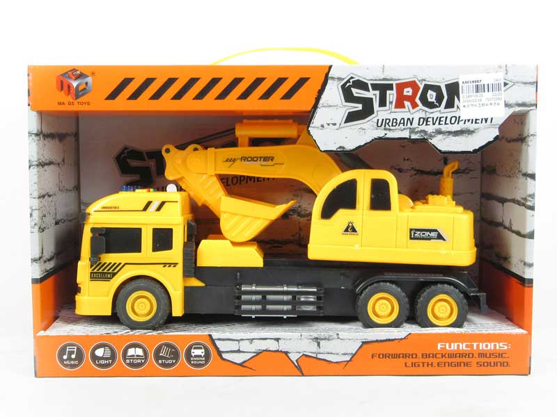 B/O universal Construction Truck W/S toys