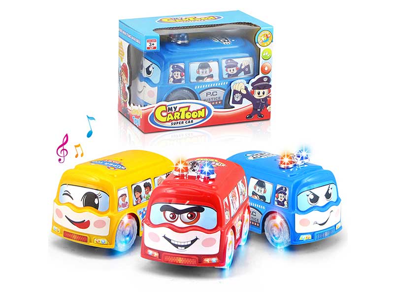B/O Bus W/L(3S) toys