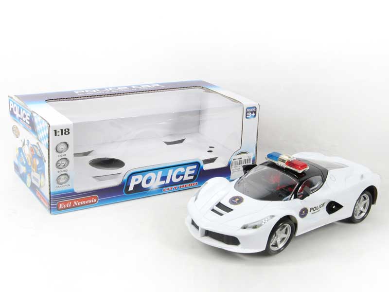 B/O universal Police Car W/L_M（2C） toys