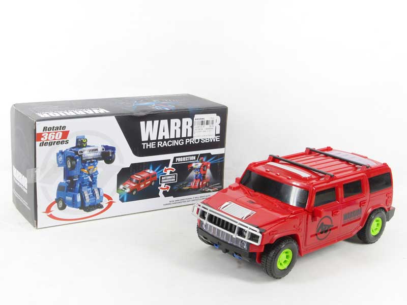 B/O Transforms Car W/M_L(2C) toys