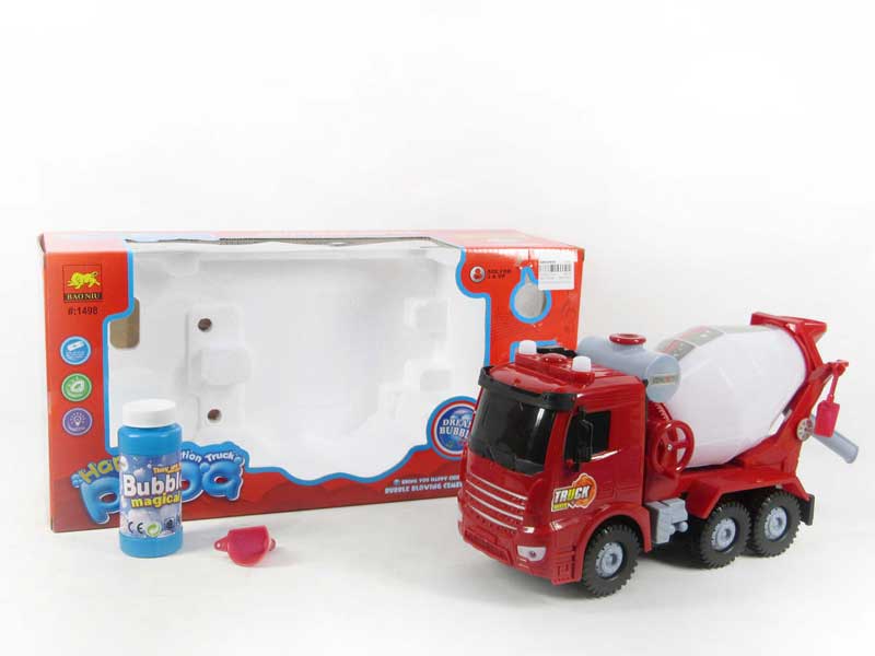 B/O Bubble Construction Truck W/L_M toys