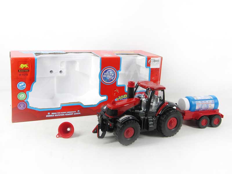 B/O Bubble Farmer Truck W/L_M toys