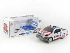 1:18 B/O universal Police Car W/L(2C) toys