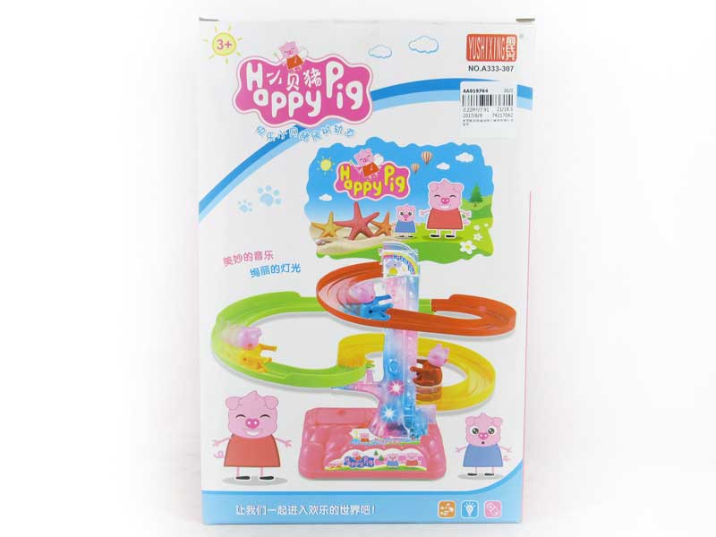 B/O Orbit Pig W/L_M toys