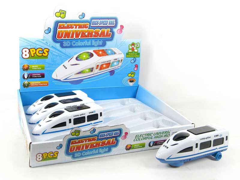 B/O universal Train W/L_M(8pcs) toys
