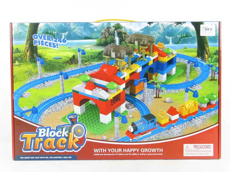 B/O Blocks Orbit Train(246pcs) toys