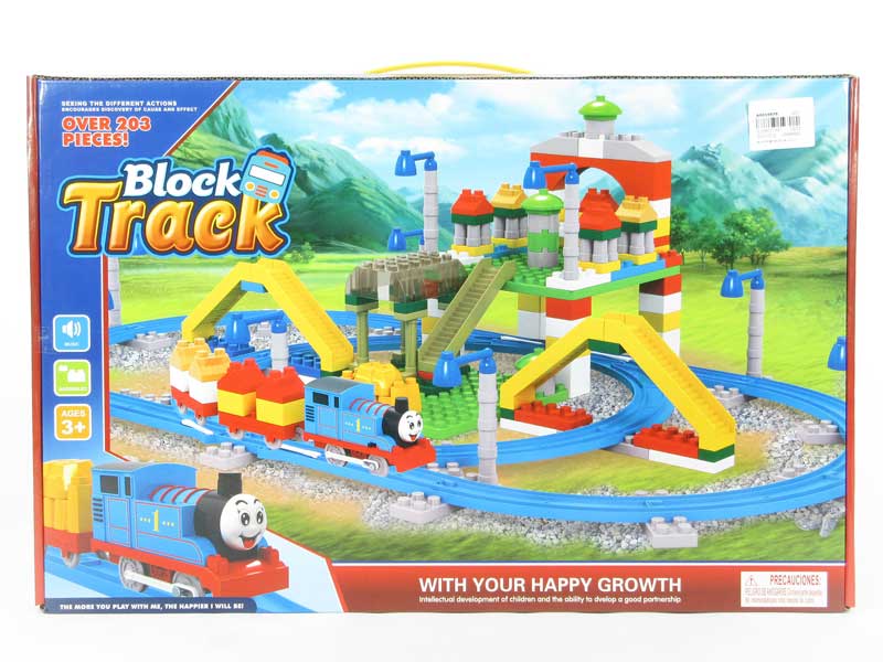 B/O Blocks Orbit Train(203pcs) toys