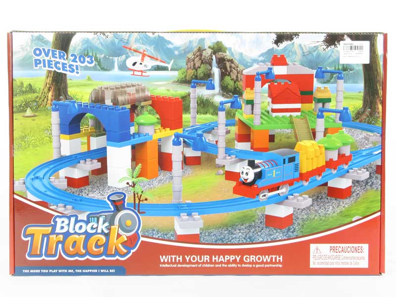 B/O Blocks Orbit Train(203pcs) toys