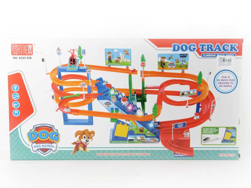 B/O Orbit Dog W/L_M toys