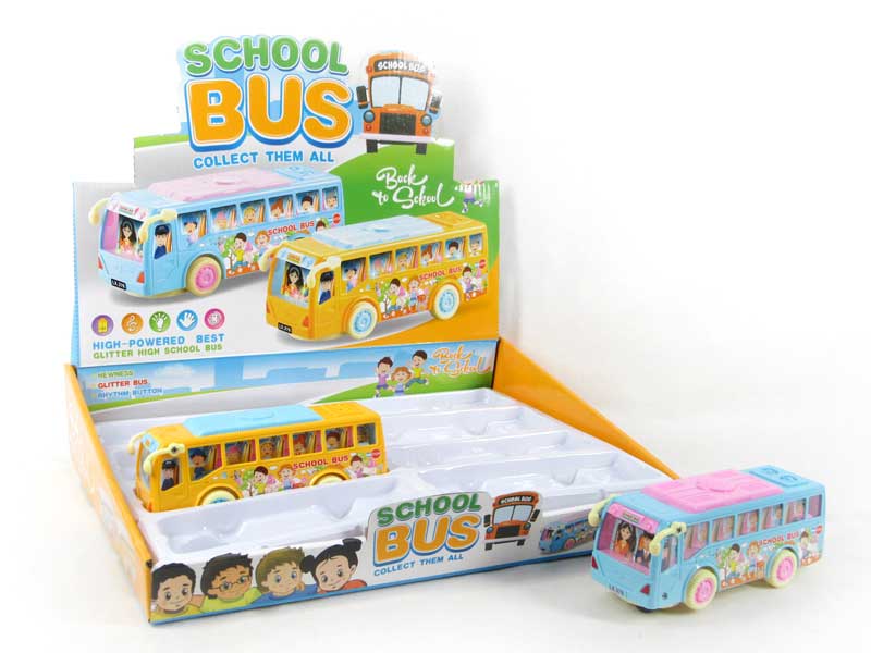 B/O Schoolbus W/L(8in1) toys