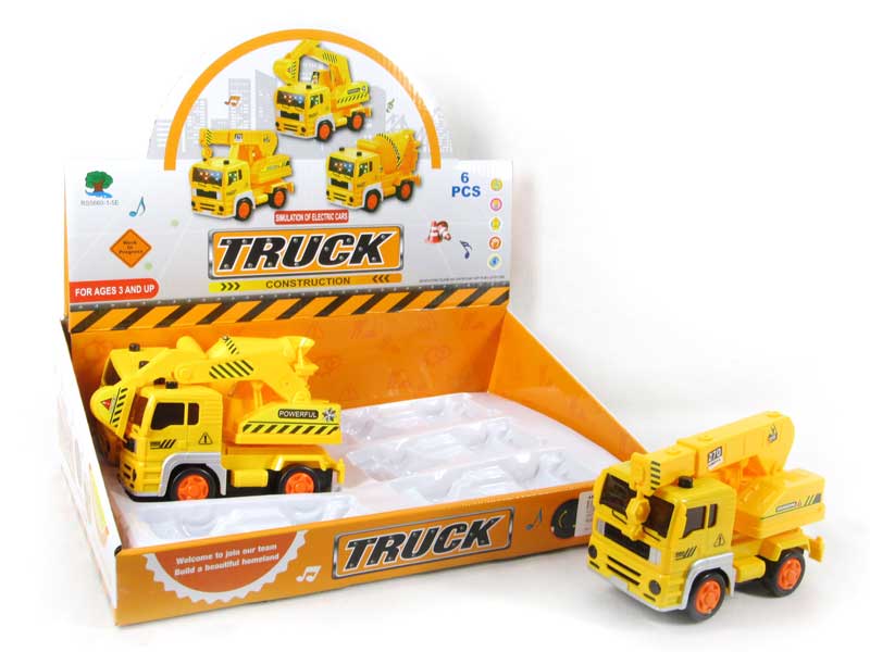 B/O Construction Truck(6in1) toys