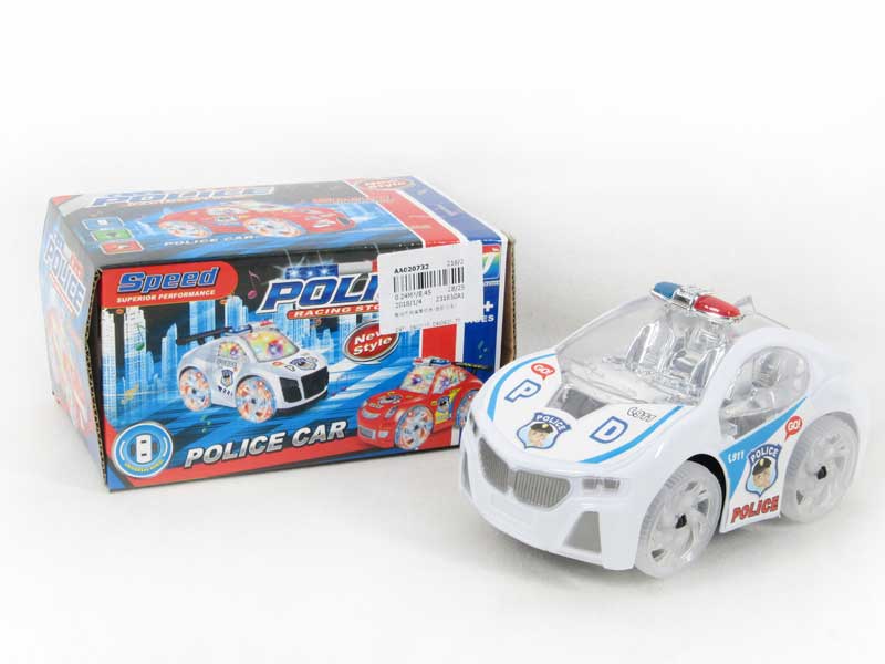 B/O universal Police Car W/L_M W/L_M(2C) toys