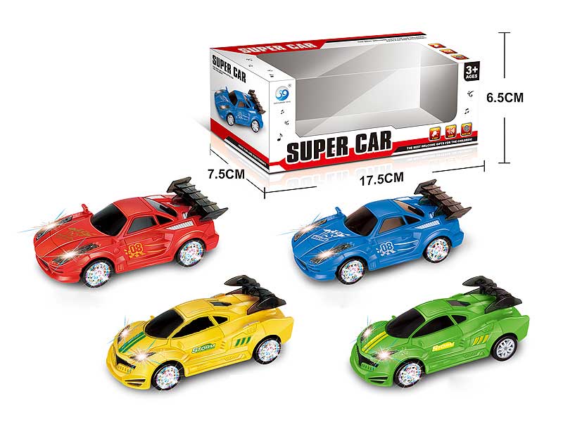 B/O universal Car W/L(2S) toys