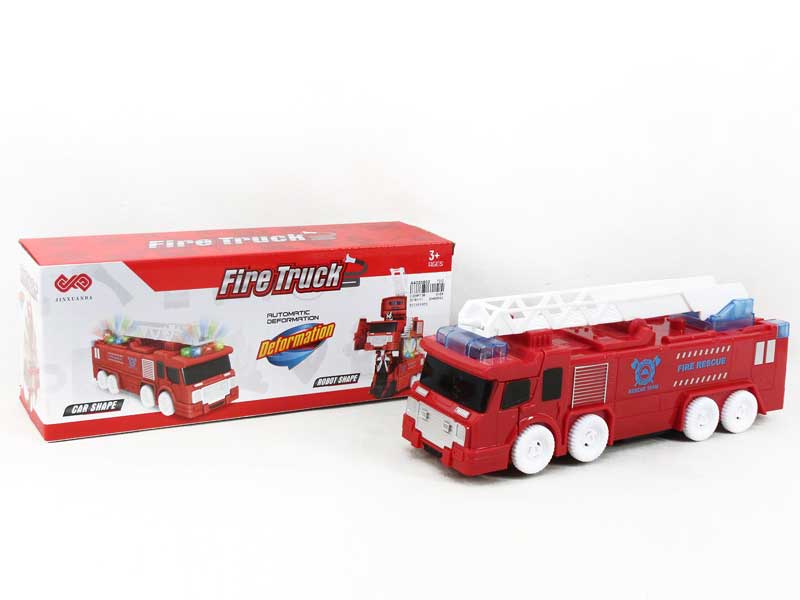B/O universal Transforms Fire Engine toys