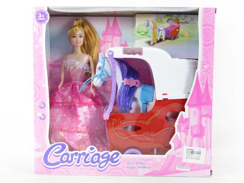 B/O Carriage W/L_M toys