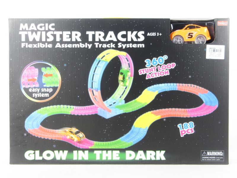 B/O Super Track W/L toys