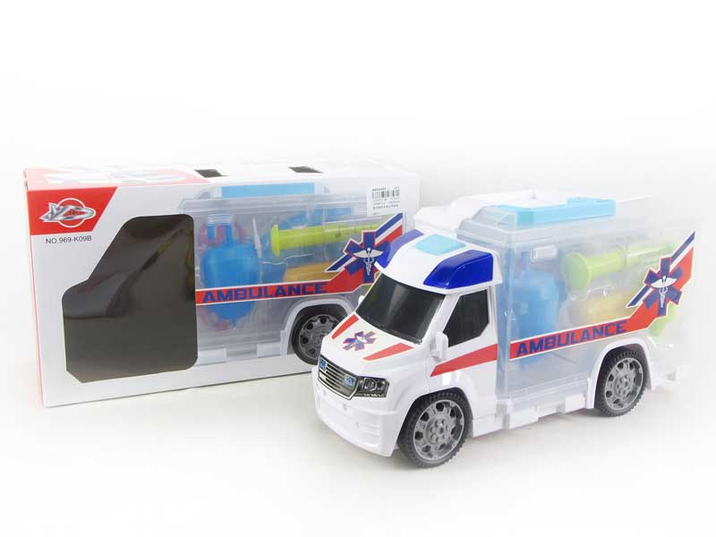 B/O Ambulance Set W/S toys