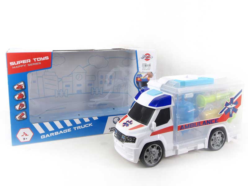 B/O Ambulance Set W/S toys