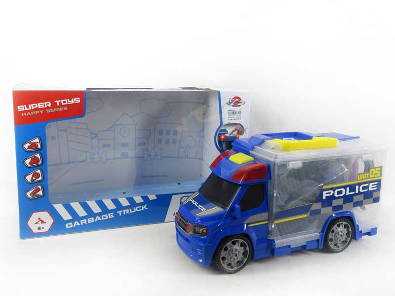 B/O Police Car W/S toys