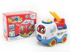 B/O Bump&go Ambulance Car W/L_M(2C)