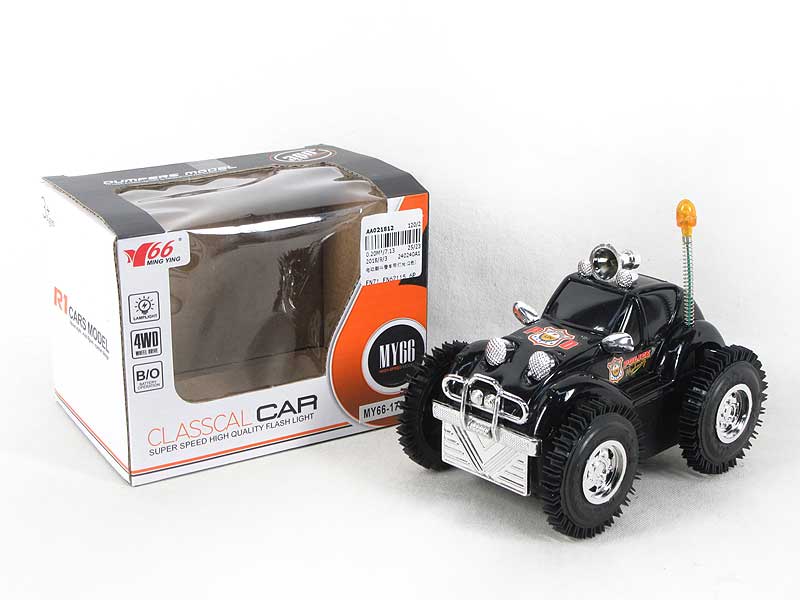 B/O Tumbling Police Car W/L(2C) toys
