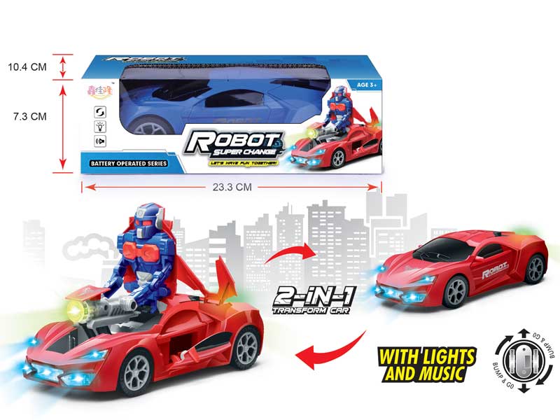 B/O Transforms Car toys