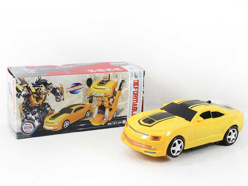 B/O  Transforms Car W/L_M toys