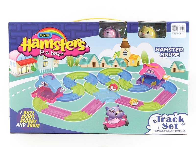 B/O Hamster Rail Car toys
