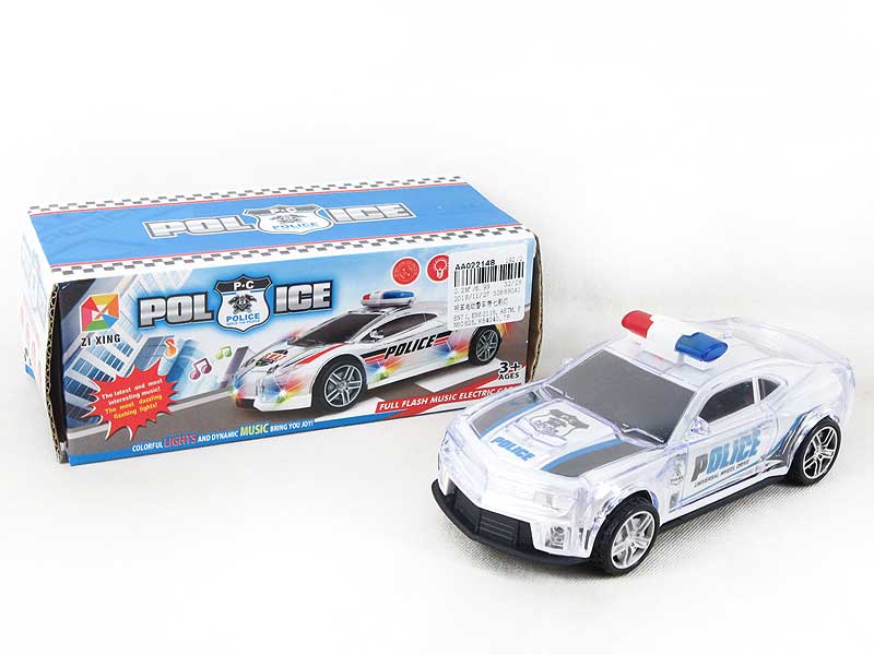 B/O Police Car W/L toys