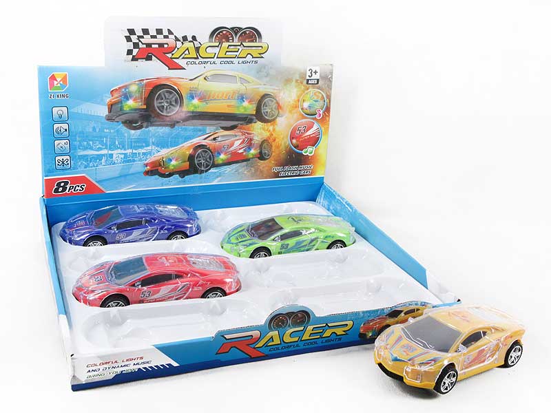 B/O Racing Car W/L(8in1) toys