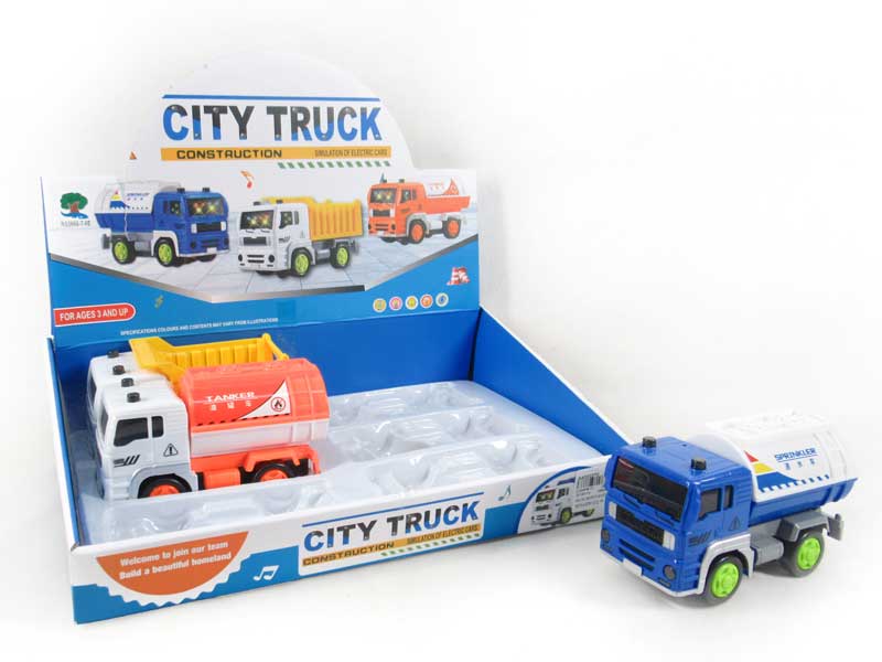 B/O universal Construction Truck W/L_M(6in1) toys