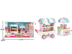 B/O Bump&go Ice Cream Cart Set