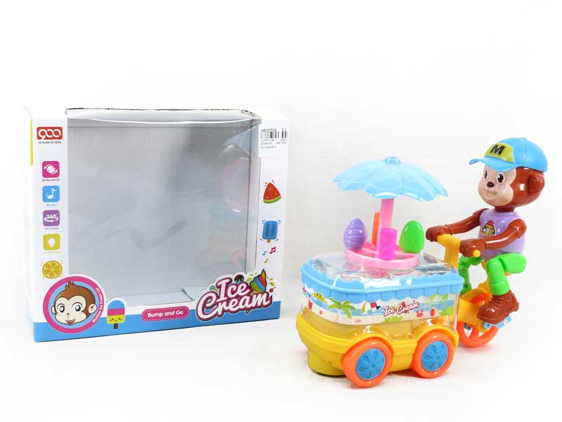 B/O universal Ice Cream Car W/L toys