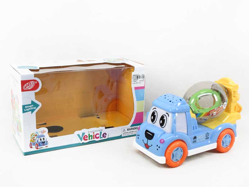 B/O Construction Truck W/L(2C) toys