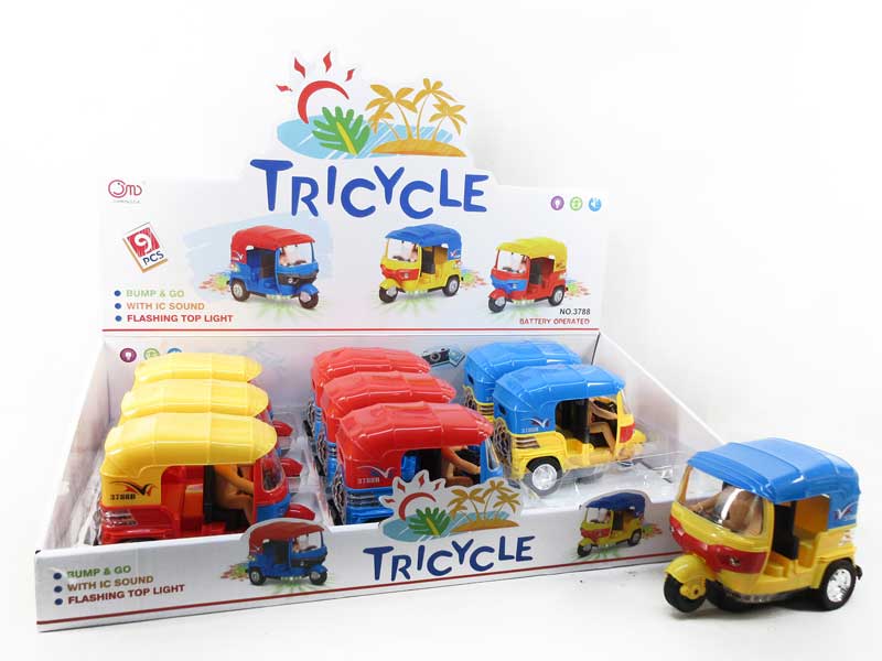 B/O Tricycle(9in1) toys