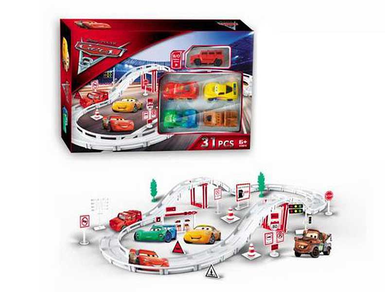 B/O Orbit Car Set toys